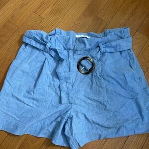 LOFT Sky Blue Women's Bermudas, size 6, worn once, run large